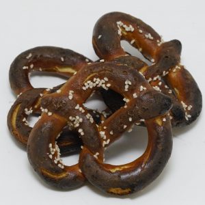 Toasted pretzels.